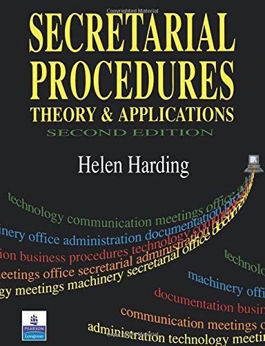 Secretarial Procedures: Theory and Applications (9780582298910) by Harding, Helen