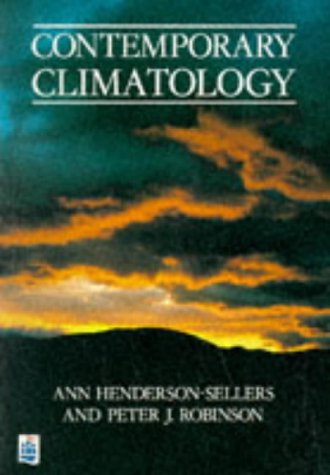 Stock image for Contemporary Climatology for sale by Better World Books