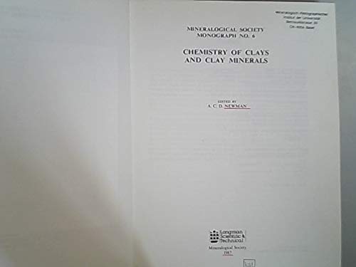 9780582301146: Chemistry of Clays and Clay Minerals