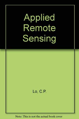 Stock image for Applied Remote Sensing for sale by Victoria Bookshop