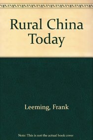 Stock image for Rural China Today for sale by Blue Awning Books