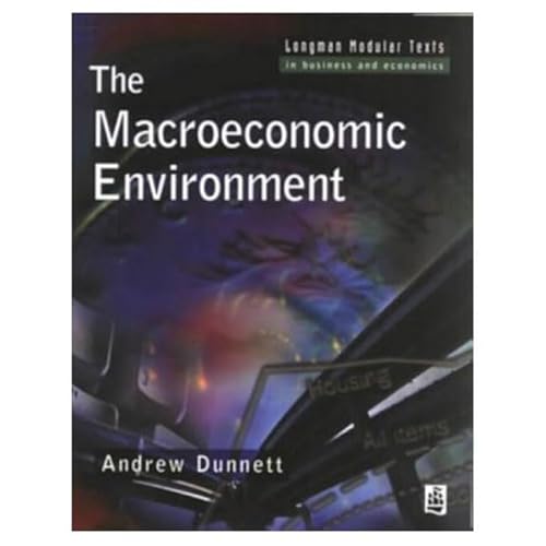 Beispielbild fr Macroeconomic Environment (Modular Texts In Business & Economics) zum Verkauf von WorldofBooks