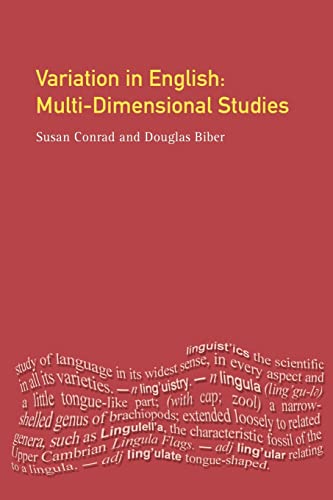 Imagen de archivo de Variation in English: Multi-Dimensional Studies a la venta por HPB-Red