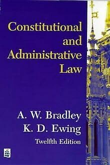 9780582308176: Constitutional and Administrative Law