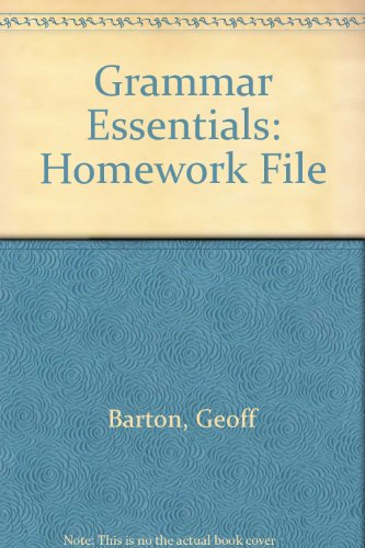 Imagen de archivo de Homework File (Grammar Essentials) a la venta por WorldofBooks