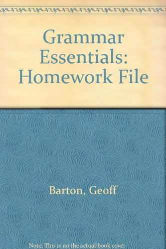 Stock image for Homework File (Grammar Essentials) for sale by WorldofBooks