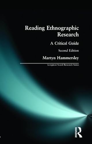 Stock image for Reading Ethnographic Research : A Critical Guide for sale by Better World Books