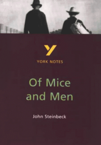 Stock image for Of Mice and Men (York Notes) for sale by AwesomeBooks
