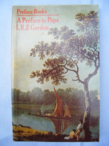 9780582315068: A Preface to Pope