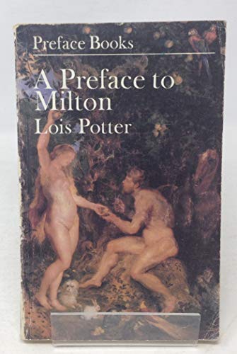 Stock image for A Preface to Milton for sale by Better World Books