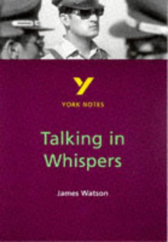 Stock image for Talking in Whispers - York Notes for sale by Riley Books