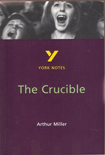 Beispielbild fr York Notes on Arthur Miller's "Crucible" zum Verkauf von AwesomeBooks