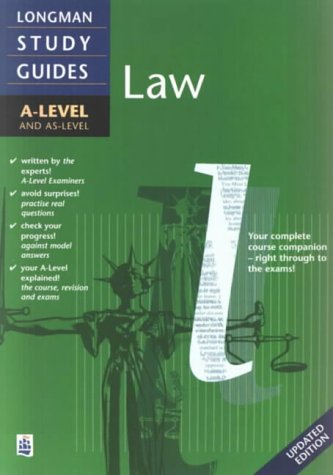 Imagen de archivo de Longman A-level Study Guide: Law updated edition ('A' LEVEL STUDY GUIDES) a la venta por AwesomeBooks