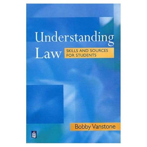Stock image for Understanding Law: Skills and Sources for Students for sale by WorldofBooks
