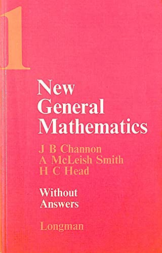 9780582318403: New General Mathematics