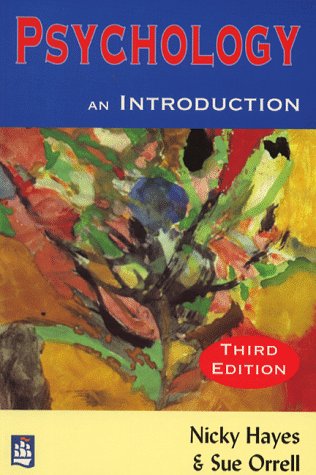 9780582318939: Psychology: An Introduction 3rd Edition