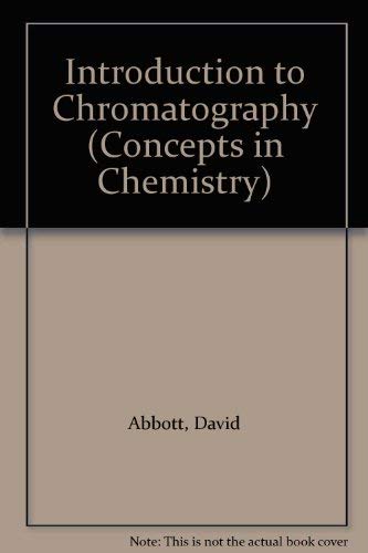 Imagen de archivo de Introduction to Chromatography (Concepts in Chemistry S.) a la venta por Anybook.com