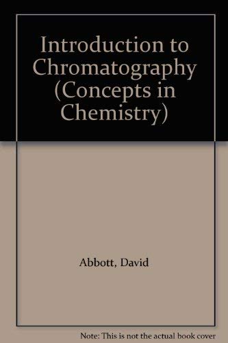 Stock image for An Introduction to Chromatography for sale by Better World Books Ltd