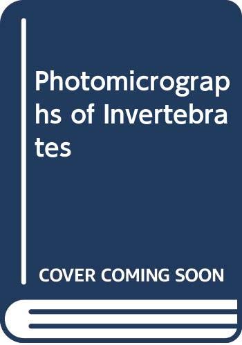 Imagen de archivo de Photomicrographs of Invertebrates a la venta por Better World Books Ltd