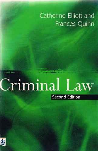Beispielbild fr Criminal Law zum Verkauf von Reuseabook