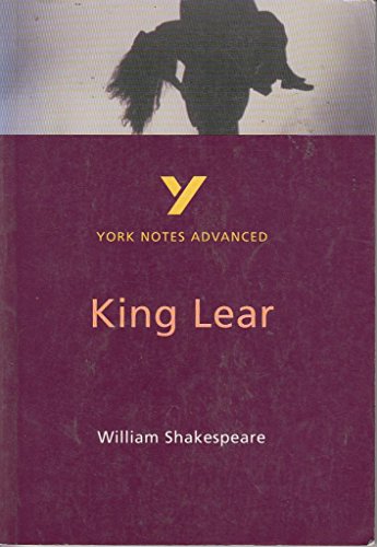 Stock image for York Notes Advanced: King Lear for sale by Books@Ruawai