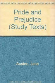 9780582330863: Pride and Prejudice (Study Texts S.)