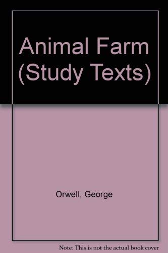 9780582330870: Animal Farm (Study Texts S.)