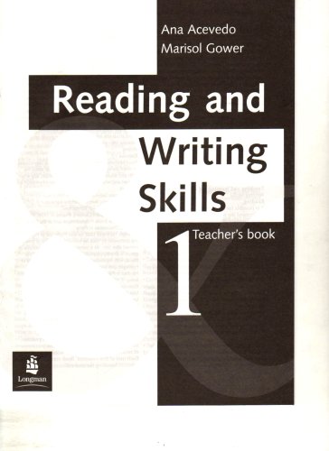 Reading and Writing Skills 1: Teacher's Book (RWSK) (9780582332324) by Acevedo, Ana; Gower, Marisol