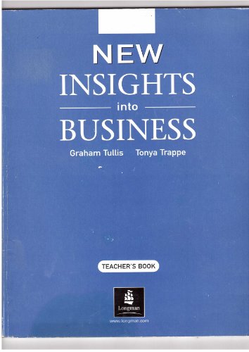 9780582335561: New Insights Into Business Teacher's Book