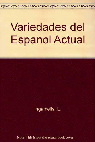 Stock image for Variedades Del Espanol Actual for sale by Redruth Book Shop