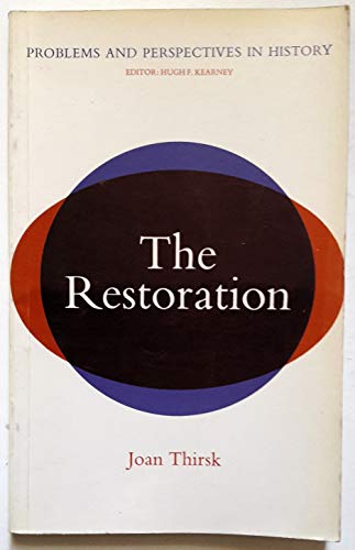 The Restoration (9780582351608) by Thirsk, Joan