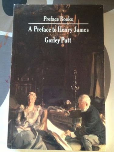 Preface Books : A Preface to Henry James