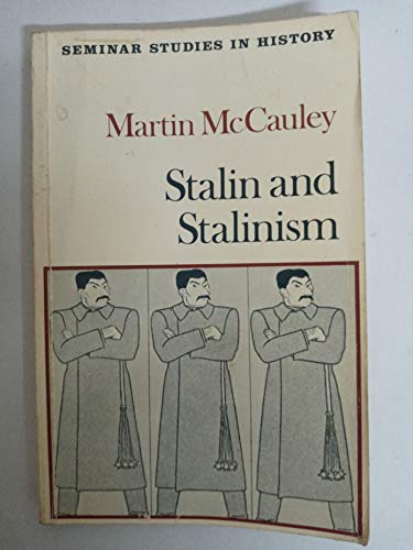 Imagen de archivo de Stalin and Stalinism (Seminar Studies in History) a la venta por WorldofBooks