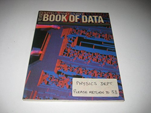 Stock image for Nuffield Advanced Science: Book of Data New Edition (Nuffield Chemistry) for sale by WorldofBooks