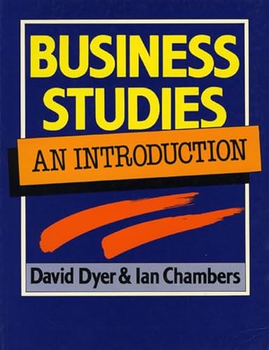 Stock image for Business Studies: An Introduction for sale by MusicMagpie