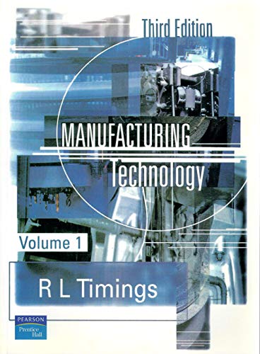 Beispielbild fr Manufacturing Technology zum Verkauf von Better World Books Ltd
