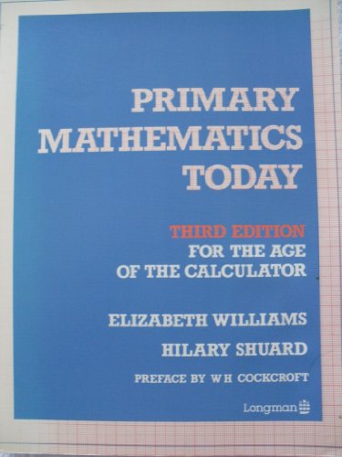 Stock image for Primary Mathematics Today for sale by WorldofBooks