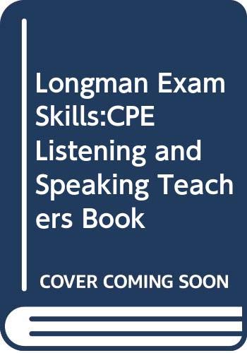 9780582363403: Longman Exam Skills:CPE Listening and Speaking Teachers Book