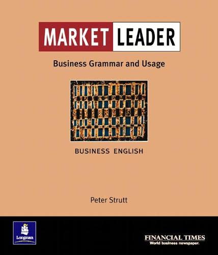 Beispielbild fr Market Leader: intermediate: Business Grammar and Usage zum Verkauf von WorldofBooks