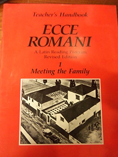 9780582366596: Ecce Romani, I: Meeting the Family: Teacher's Handbook