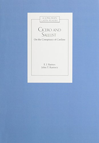 Beispielbild fr CICERO AND SALLUST: ON THE CONSPIRACY OF CATILINE (Latin Readers) zum Verkauf von SecondSale