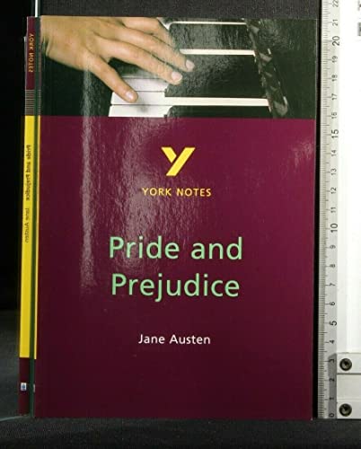 9780582368385: Pride And Prejudice (York Notes)