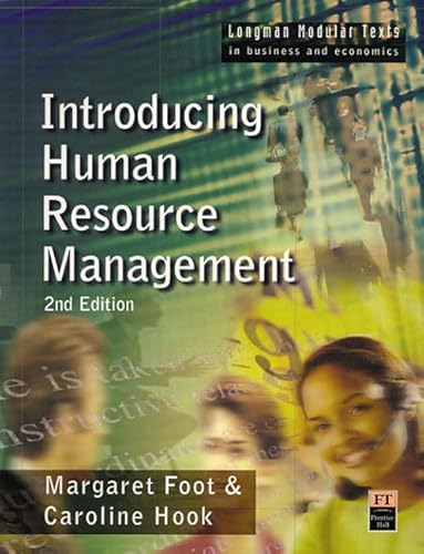 9780582368927: Introducing Human Resource Management (Modular Texts In Business & Economics)