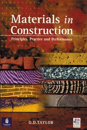 9780582369344: Materials in Construction: Principles, Practice and Performance