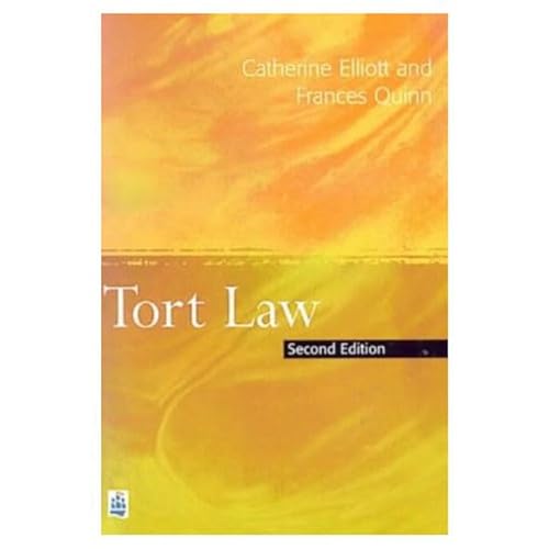 Imagen de archivo de Tort Law a la venta por WorldofBooks