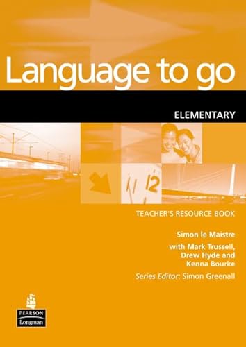 9780582404144: LANGUAGE TO GO ELEMENTARY TEACHER'S RESOURCE BOOK