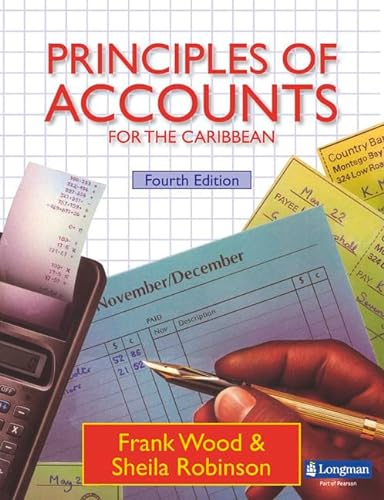 9780582405394: Principles of Accounts for the Caribbean Student's Book 4E