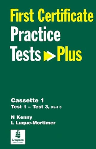 Imagen de archivo de Practice Tests Plus FCE (New FCE) Kenny, Nick; Luque-Mortimer, Luc a la venta por Iridium_Books