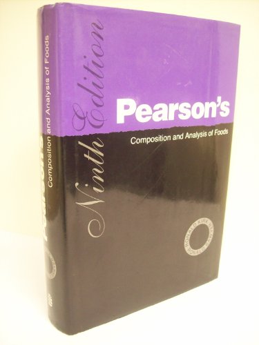 9780582409101: Pearson's Composition and Analysis of Foods