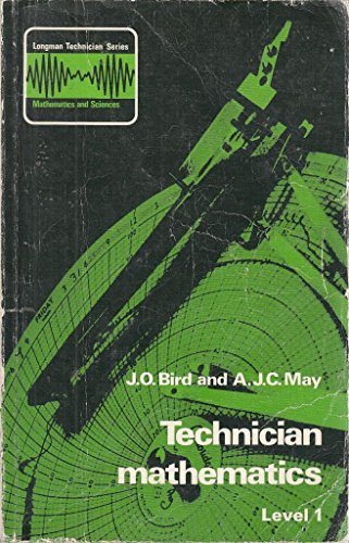 Stock image for Technician Mathematics: Level 1 (Longman technician series) for sale by Goldstone Books